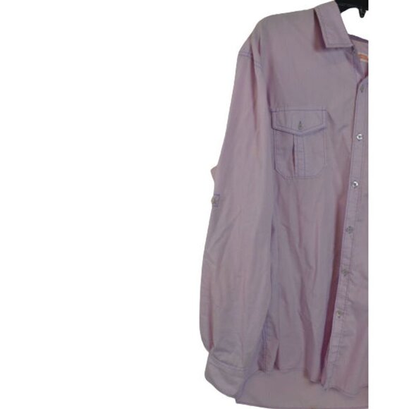 Mens Michael Brandon Lilac / Light Purple Shirt Size: XXL - Picture 4 of 4